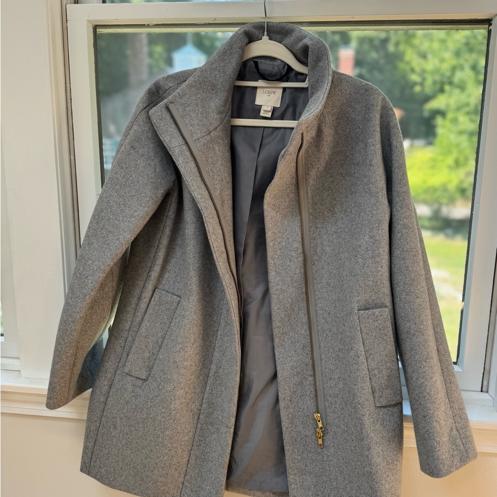 J. Crew Gray Pea Coat for Women